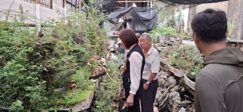 北區化學防治前,區長勤前教育和帶隊巡查孶清 北區化學防治前,區長勤前教育和帶隊巡查孶清